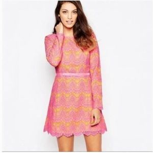 French Connection lace dress